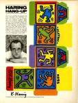 Lot #2351: KEITH HARING - Haring Hang-up - Color offset lithograph