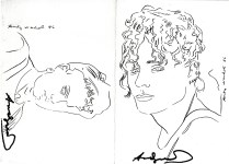 Lot #343: ANDY WARHOL & KEITH HARING - Martin Fun(d) - Offset lithograph
