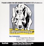 Lot #1024: ROY LICHTENSTEIN - GRRRRRRRRRRR!! - Color offset lithograph