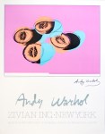 Lot #93: ANDY WARHOL - Cantaloupes II - Original color offset lithograph