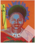 Lot #2452: ANDY WARHOL - Queen Notombi (#1) - Color offset lithograph
