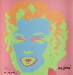 Lot #1863: ANDY WARHOL [d'apr&#232;s] - Marilyn #09 - Color lithograph