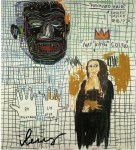 Lot #1111: JEAN-MICHEL BASQUIAT - Lye - Color offset lithograph