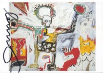 Lot #2210: JEAN-MICHEL BASQUIAT - Untitled - Color offset lithograph