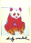 Lot #232: ANDY WARHOL - Giant Panda - Color offset lithograph