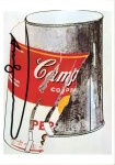 Lot #2534: ANDY WARHOL - Big Torn Campbell's Soup Can - Color offset lithograph