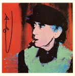 Lot #2401: ANDY WARHOL - Man Ray #3 - Color offset lithograph