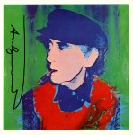 Lot #2405: ANDY WARHOL - Man Ray #7 - Color offset lithograph