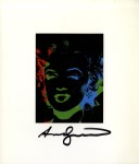 Lot #480: ANDY WARHOL - One Multicolored Marilyn #2 - Color offset lithograph
