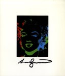 Lot #480: ANDY WARHOL - One Multicolored Marilyn #2 - Color offset lithograph