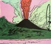 Lot #1532: ANDY WARHOL - Vesuvius #03 - Color offset lithograph
