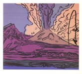 Lot #1475: ANDY WARHOL - Vesuvius #08 - Color offset lithograph