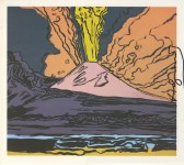 Lot #1477: ANDY WARHOL - Vesuvius #11 - Color offset lithograph