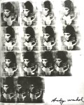 Lot #1101: ANDY WARHOL - Liz As Cleopatra - Original letterpress print