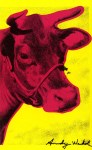 Lot #134: ANDY WARHOL - Cow Wallpaper - Original color silkscreen