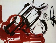 Lot #2564: ANDY WARHOL - Guns #02 - Color offset lithograph