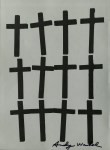 Lot #139: ANDY WARHOL - Crosses #2 - Color lithograph