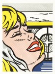 Lot #2646: ROY LICHTENSTEIN - Shipboard Girl - Original color offset lithograph