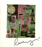 Lot #1771: JEAN-MICHEL BASQUIAT - In Italian - Color offset lithograph