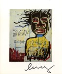 Lot #1349: JEAN-MICHEL BASQUIAT - Self-Portrait as a Heel - Color offset lithograph