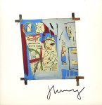 Lot #2508: JEAN-MICHEL BASQUIAT - Three Quarters of Olympia Minus the Servant - Color offset lithograph