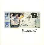 Lot #2475: JEAN-MICHEL BASQUIAT - Six Birds - Color offset lithograph