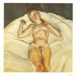Lot #2424: LUCIAN FREUD - Naked Girl - Color offset lithograph