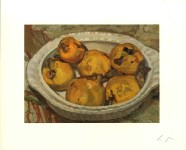 Lot #2487: LUCIAN FREUD - Still Life (Quinces) - Color offset lithograph