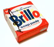 Lot #74: ANDY WARHOL - Brillo Pad Box #1 - Color inks on stiff paperboard