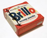 Lot #847: ANDY WARHOL - Brillo Box #2 - Color inks on stiff paperboard