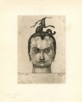 Lot #2319: PAUL KLEE - Drohendes Haupt - Lithograph after the original etching