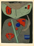 Lot #215: PAUL KLEE - Figur der orientalischen B&#252;hne - Original color silkscreen