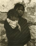 Lot #2162: PAUL STRAND - Girl and Child, Toluca - Original photogravure