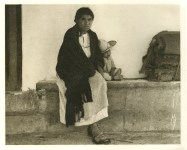 Lot #2242: PAUL STRAND - Woman and Baby, Hidalgo - Original photogravure