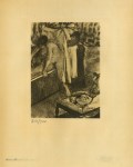 Lot #1700: EDGAR DEGAS - Femme sortant du bain - Original duogravure, after the monotype