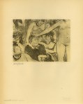 Lot #1703: EDGAR DEGAS - Fete de la patronne - Original duogravure, after the monotype