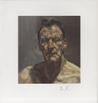 Lot #560: LUCIAN FREUD - Reflection (Self-Portrait) - Color offset lithograph