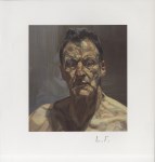 Lot #560: LUCIAN FREUD - Reflection (Self-Portrait) - Color offset lithograph