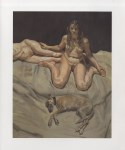 Lot #523: LUCIAN FREUD - Pluto and the Bateman Sisters - Color offset lithograph