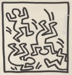 Lot #570: KEITH HARING - Rumble - Original vintage lithograph