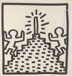 Lot #471: KEITH HARING - Pinnacle - Original vintage lithograph