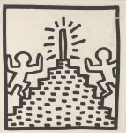 Lot #518: KEITH HARING - Pinnacle - Original vintage lithograph