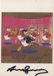 Lot #839: ANDY WARHOL - The New Spirit (Donald Duck) - Color offset lithograph