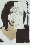 Lot #397: ANDY WARHOL - Mick Jagger #02 (first edition) - Color offset lithograph