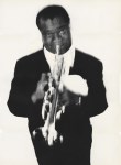 Lot #1142: RICHARD AVEDON - Louis Armstrong, Musician, Newport Jazz Festival, Newport, Rhode Island, May 3, 1955 - Original vintage photogravure
