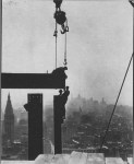 Lot #2059: LEWIS HINE - Empire State Building: Ball & Beam - Original photogravure