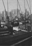 Lot #1120: WALKER EVANS - Manhattan Skyline from Brooklyn Bridge - Original photogravure