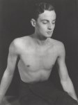 Lot #2904: GEORGE PLATT LYNES - Self-portrait - Original photogravure