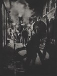 Lot #302: BRASSAI [gyula halasz] - Les vidangeurs activant la pompe, rue Rambuteau - Original photogravure