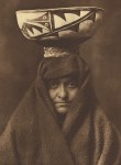 Lot #2240: EDWARD S. CURTIS - A Zuñi Woman - Original photogravure